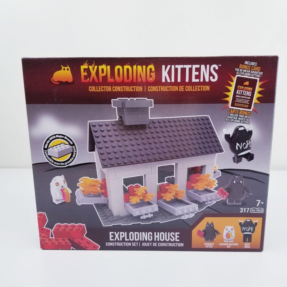 Exploding Kittens Collector Construction Kit Build